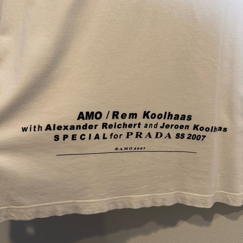 PRADA X Amo/Rem Koolha Graphic T-Shirt
Limited Edition - Picture 3 of 10
